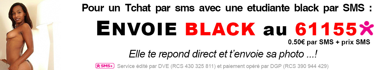 etudiante black par sms